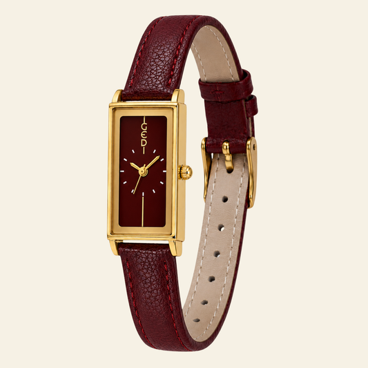 Montaigne Uhr Burgundy