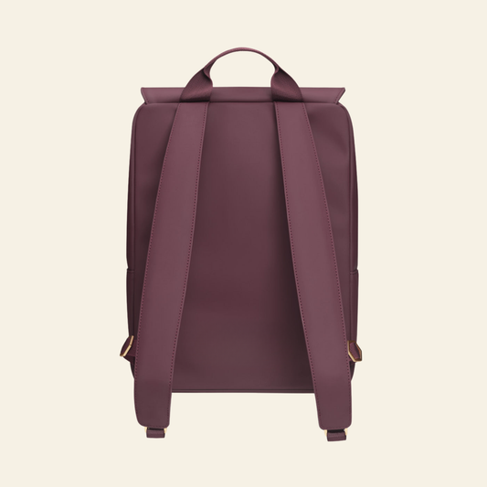 Backpack Plum - side detail