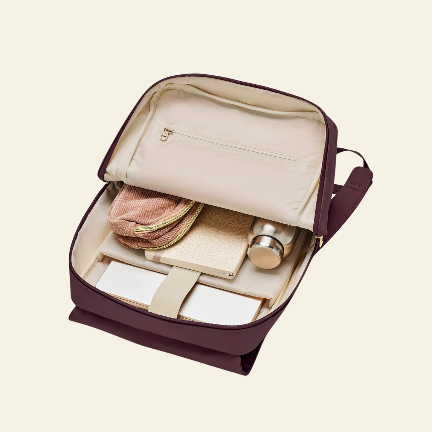 Backpack Plum - lifestyle photo 2
