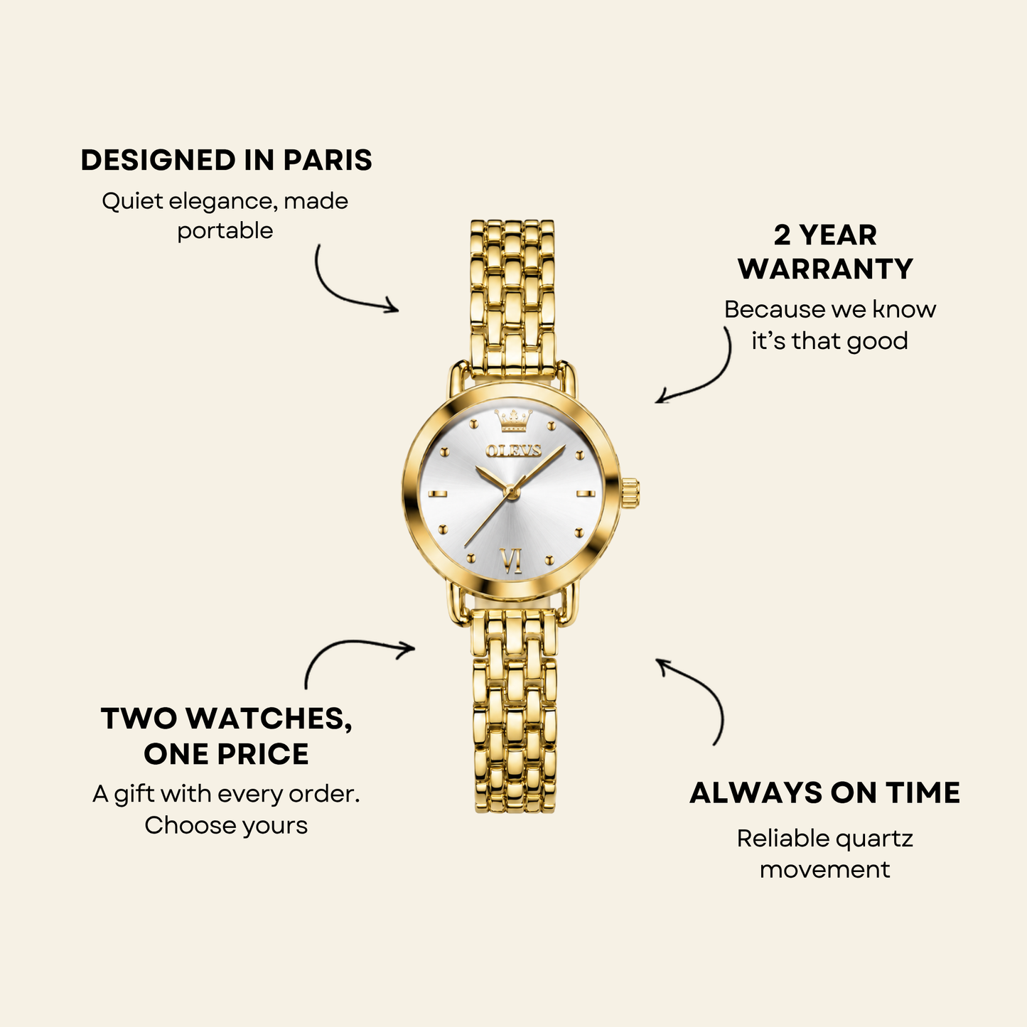 Uhr Vendôme Onyx