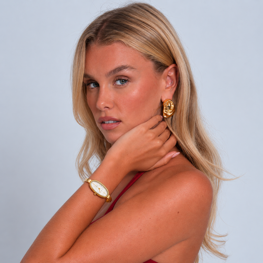 Passy Uhr Gold