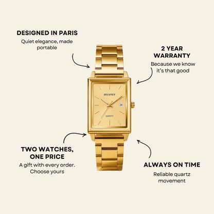 Le Marais Uhr Pearl