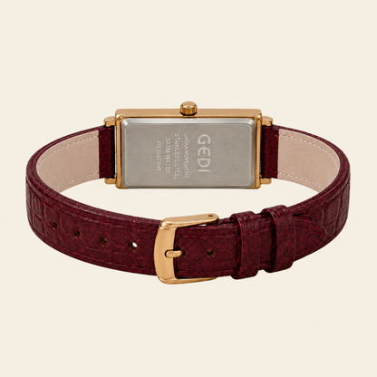 Montaigne Uhr Burgundy