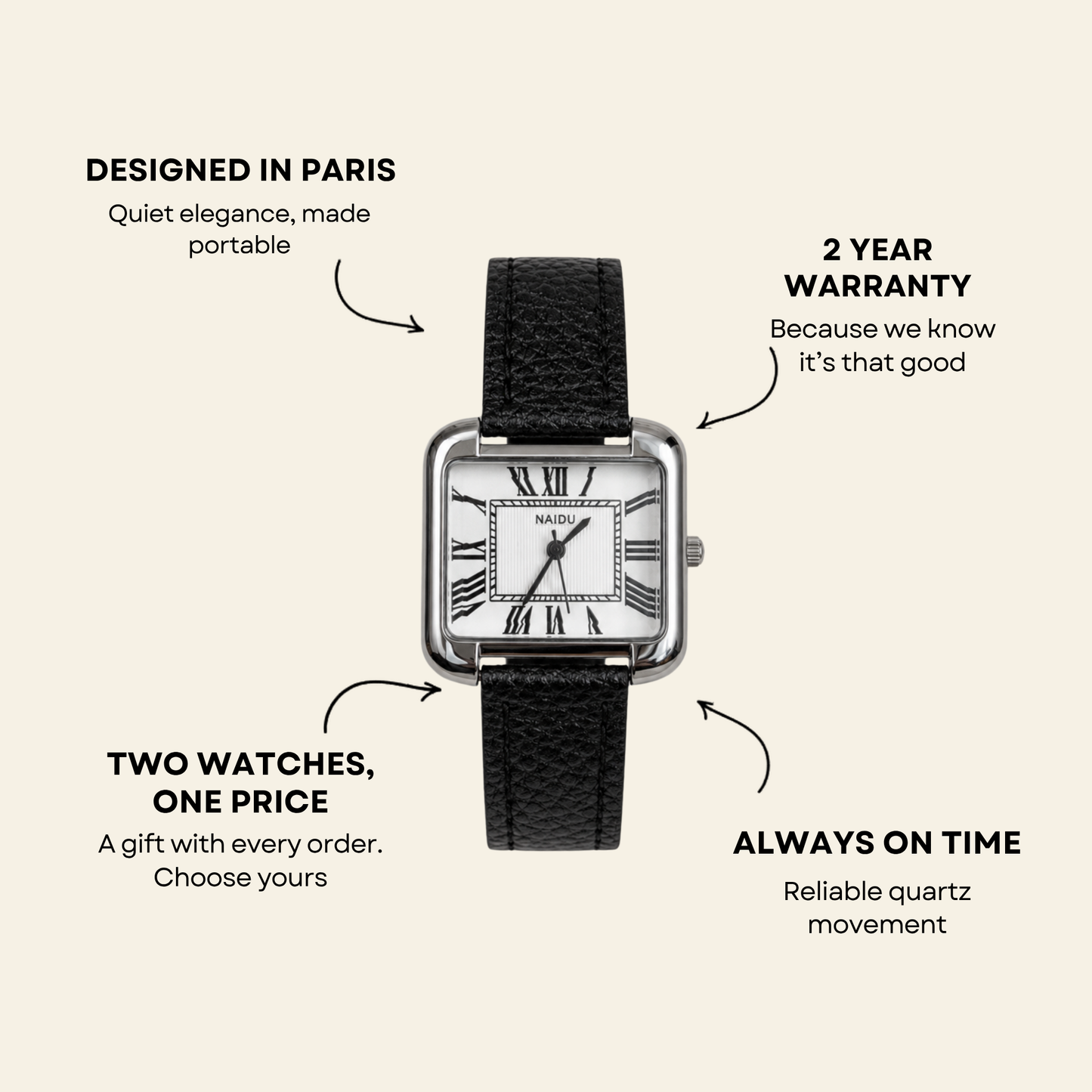 Montre Concorde Black