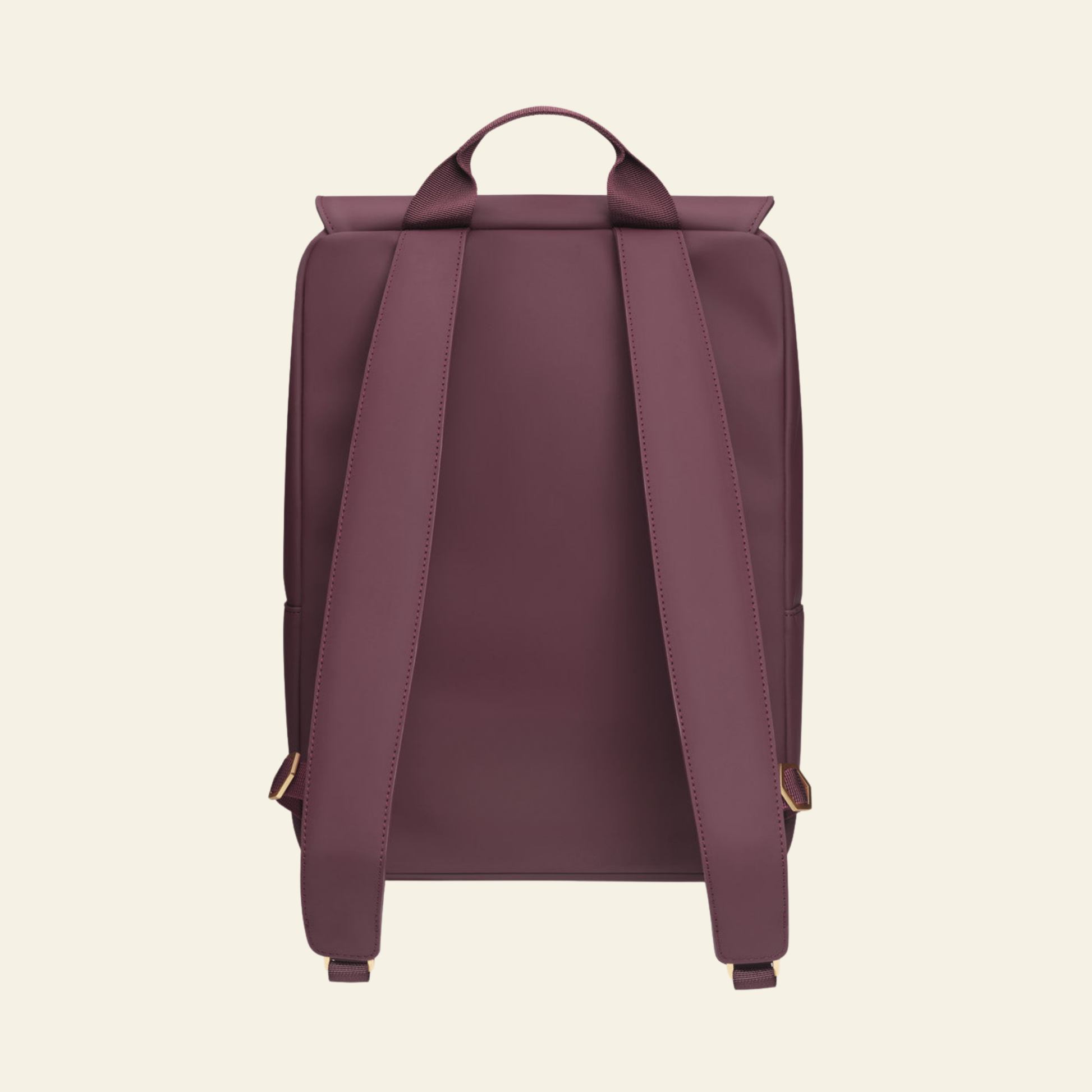 Backpack Plum - side detail