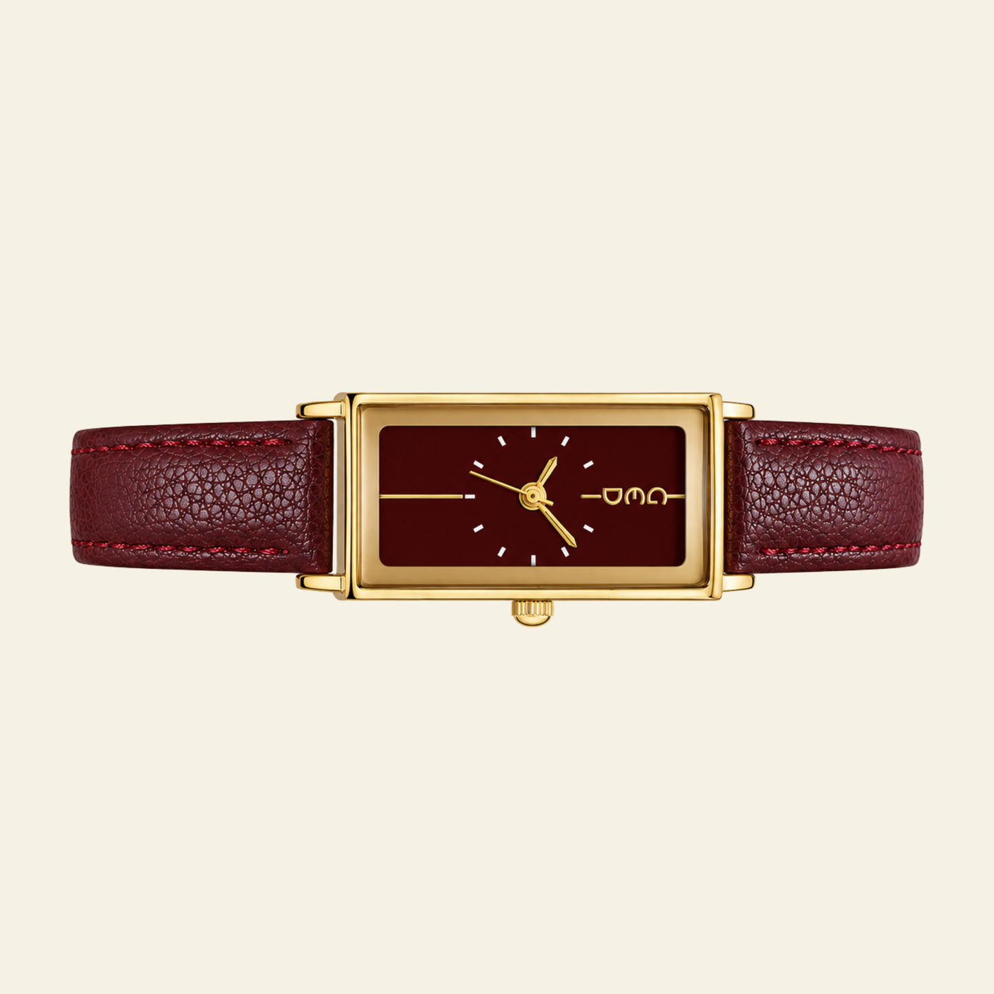 Montaigne Uhr Burgundy