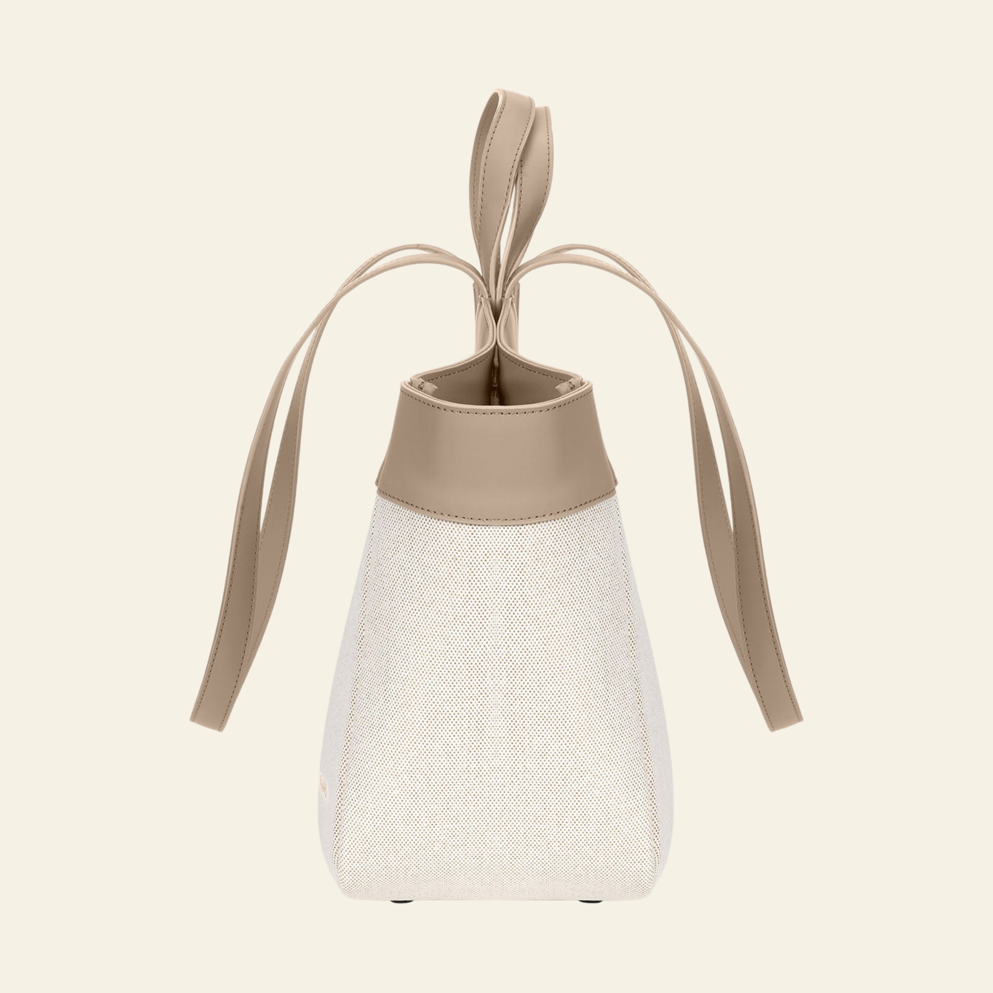 Tote Bag Beige - back view
