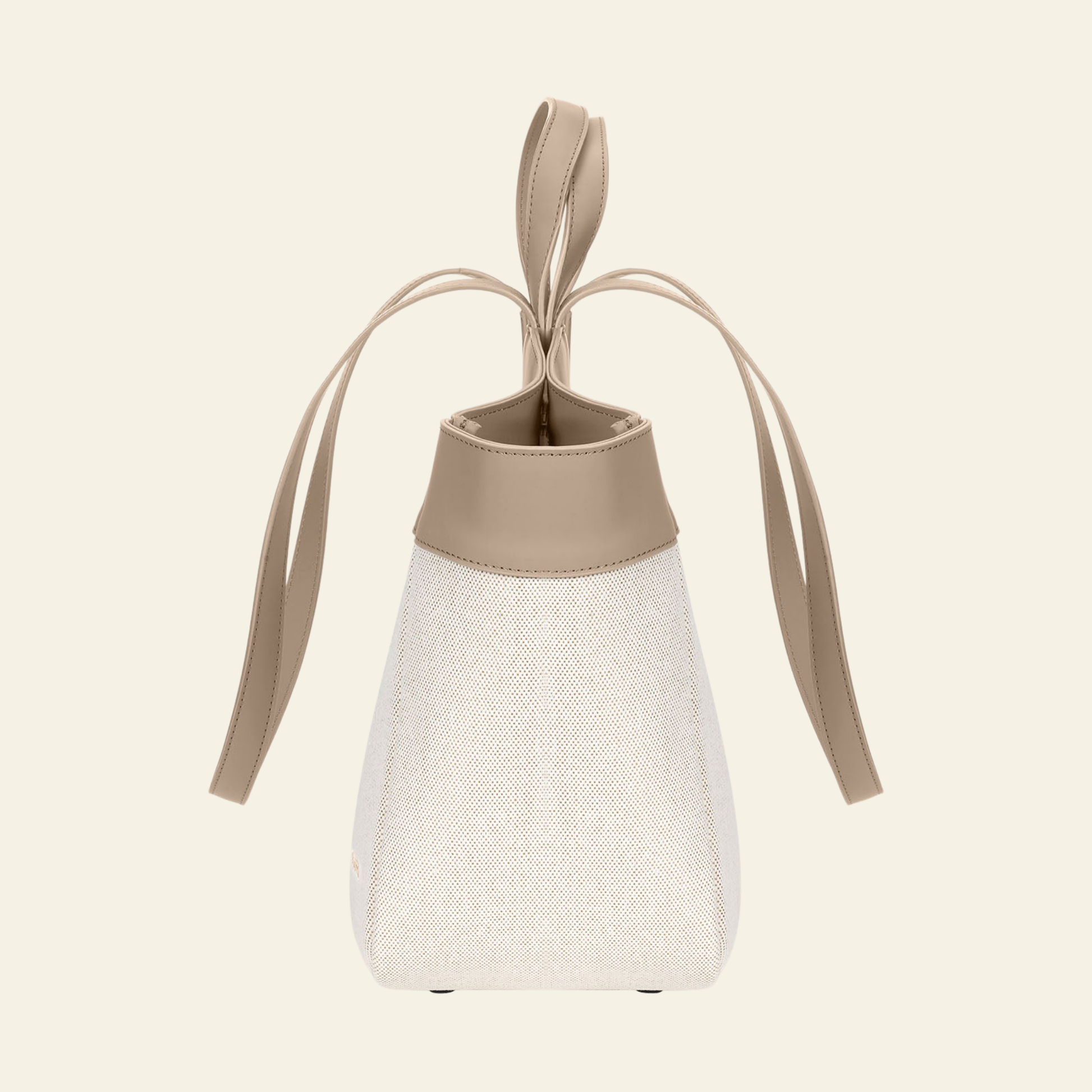 Tote Bag Beige - back view
