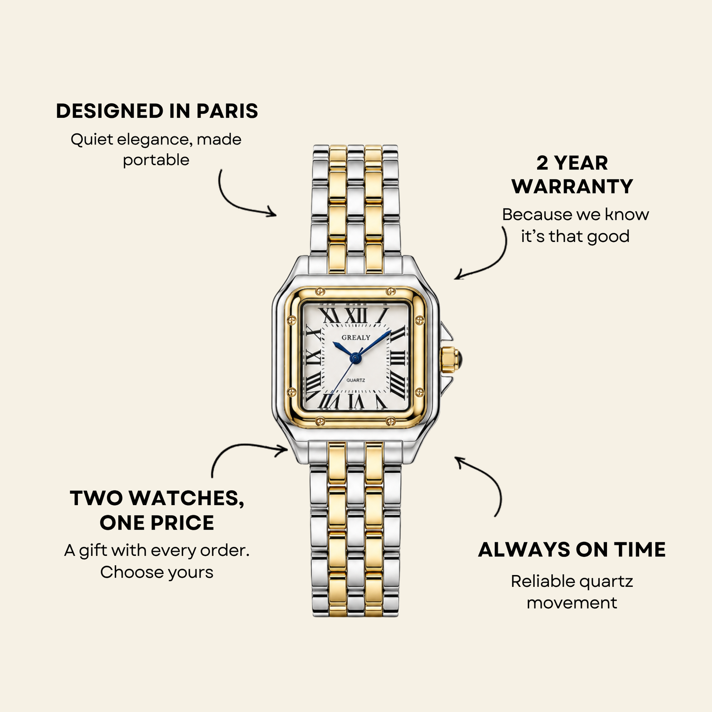 Le Marais Uhr Aurore