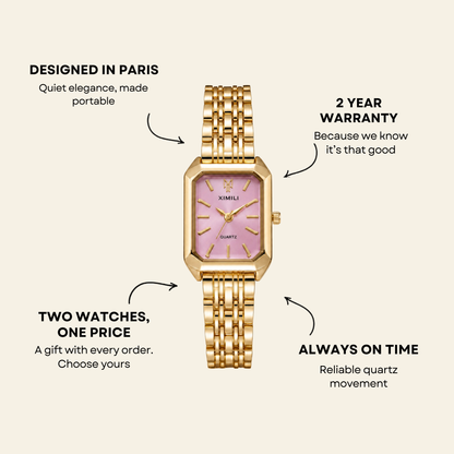 Le Marais Uhr Petal