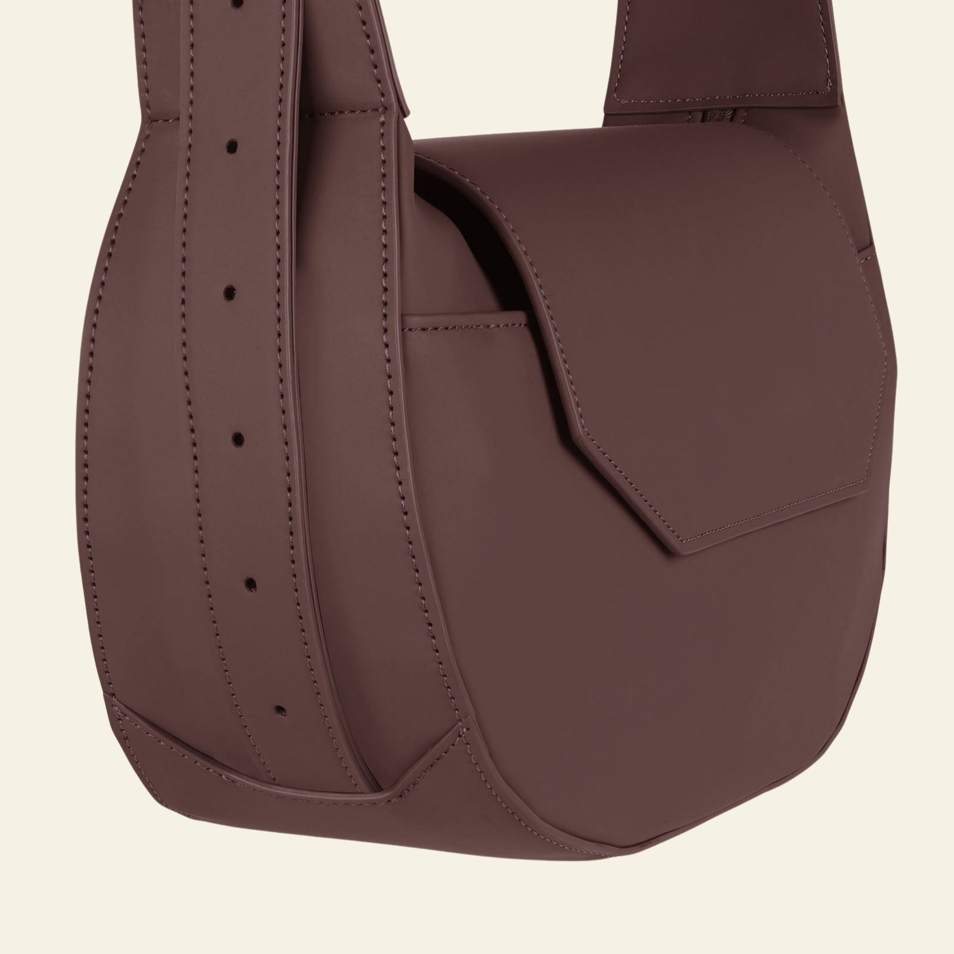 Crossbody Bag Dark Brown - lifestyle photo 2