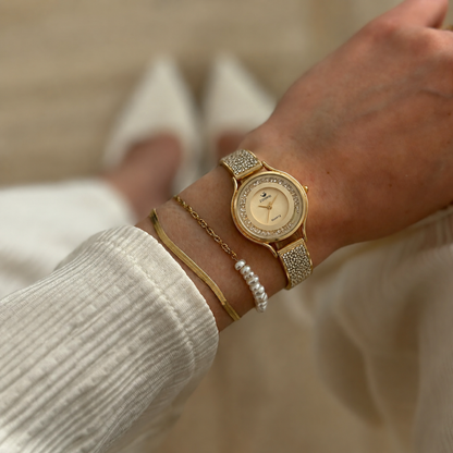 Vendôme Uhr Gold