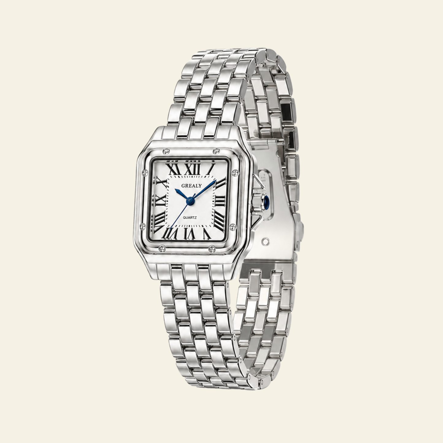 Le Marais Uhr Argent