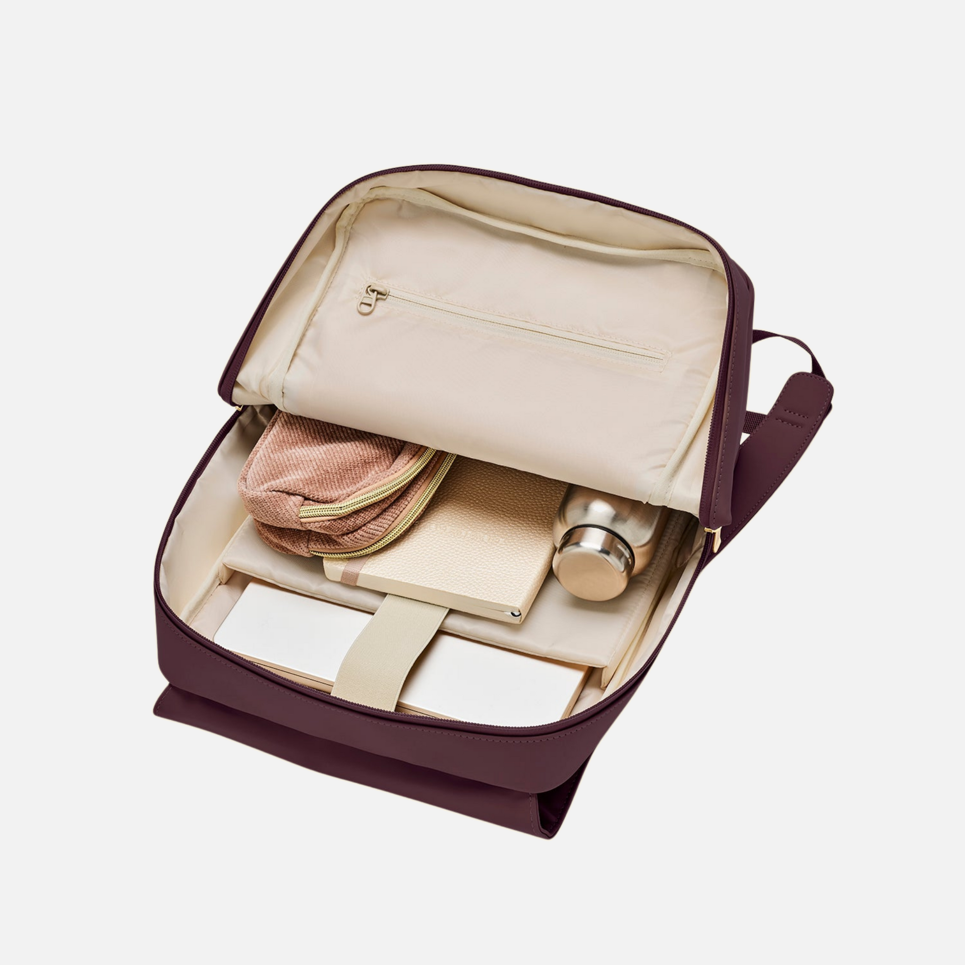 brass plum mini backpack with Gold Tone Hardware perfect for 2 pairs תיק למחשב נייד 15 Guide to Artificial Bait Color:Blue Ridge Random Blocked