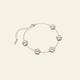 Vaurie Trèfle Bracelet Silver & Pearl